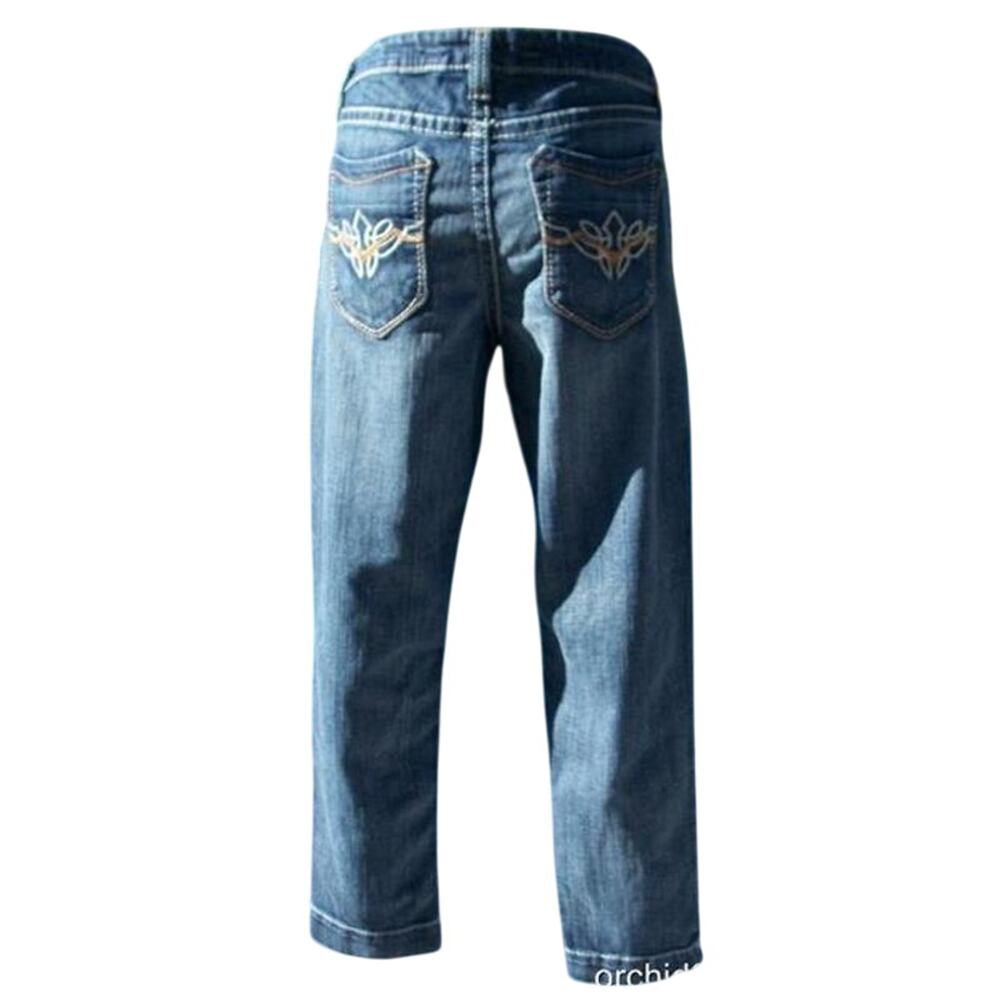 Cache Denim Embroidery Embellished Rhinestone Pockets Jean Pant Stretch NWT $98